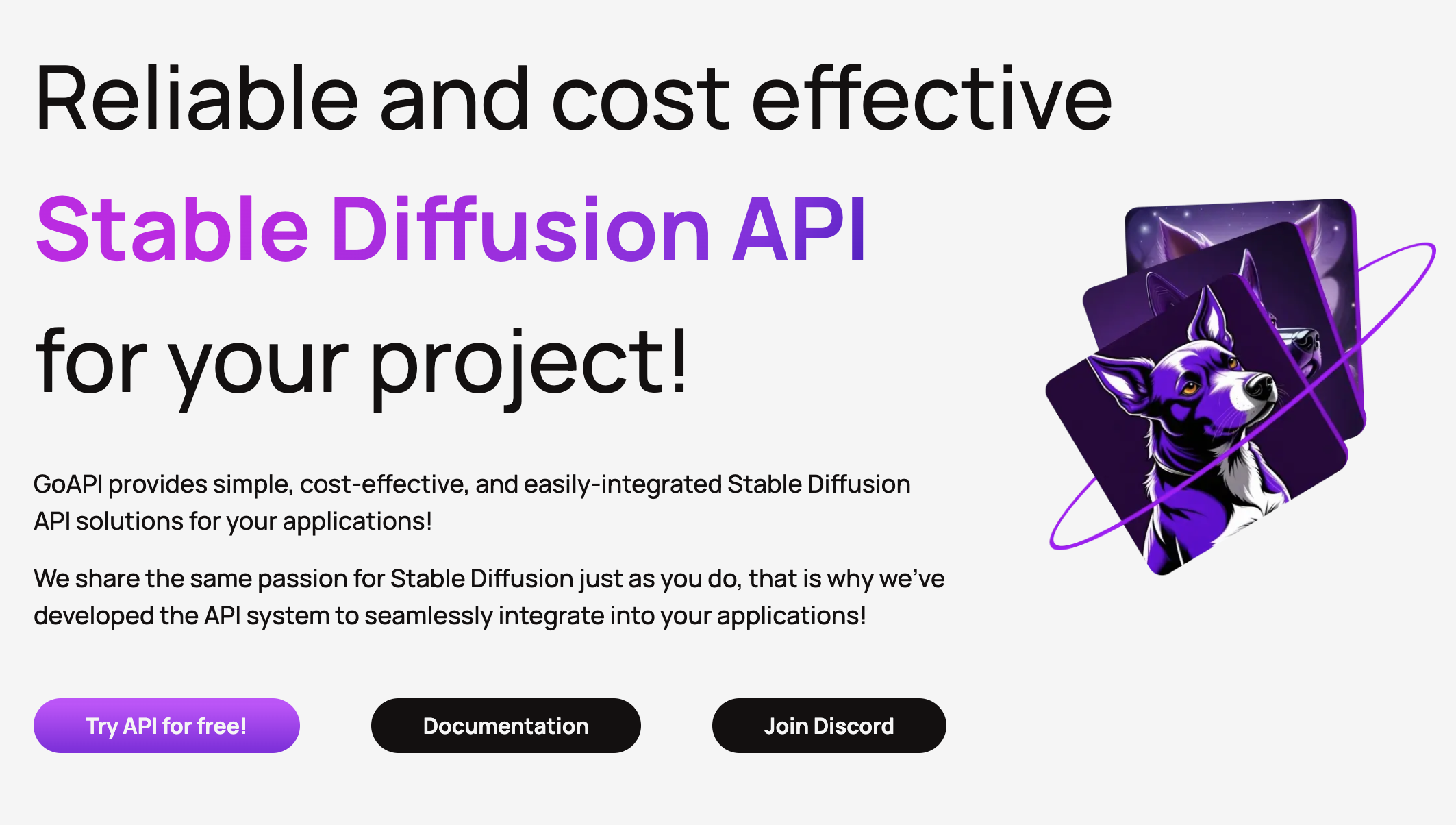 Stable Diffusion API